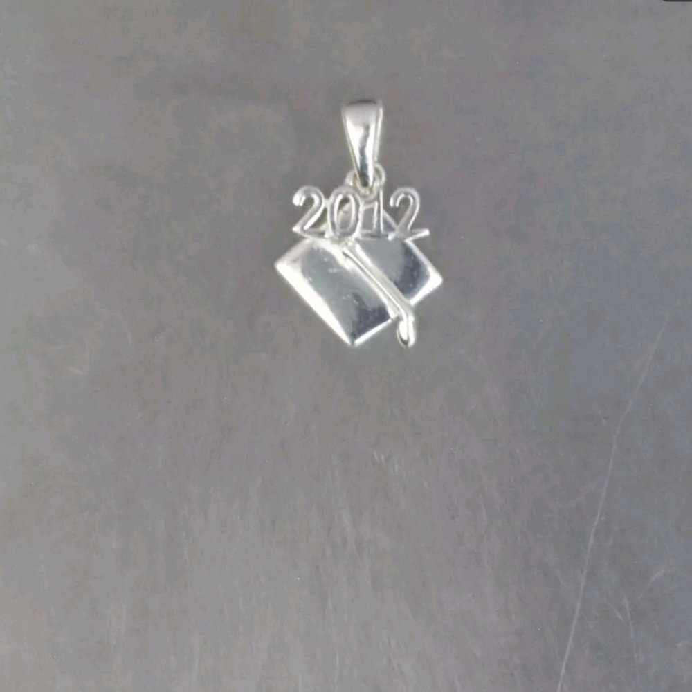 Class if 2012 gradation pendant sterling silver 925